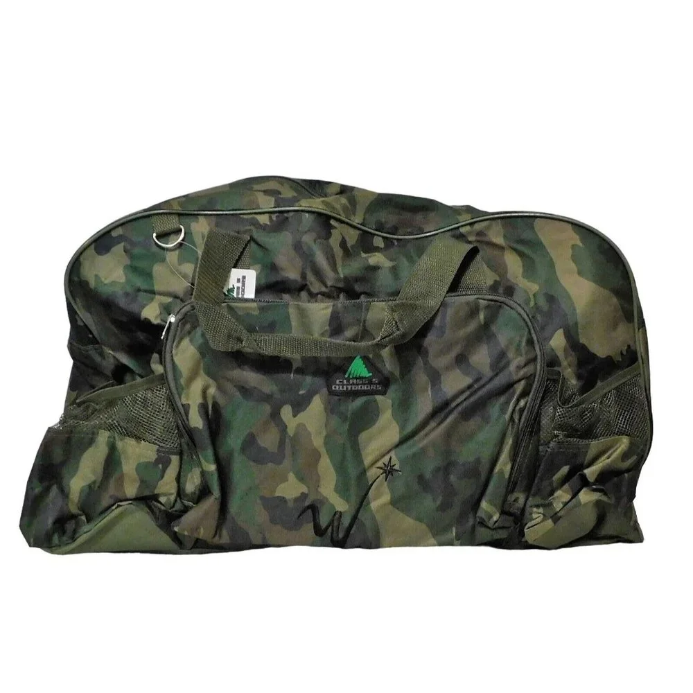 WinStar World Casino Green Camouflage Duffle Bag Class 5 Outdoors NEW